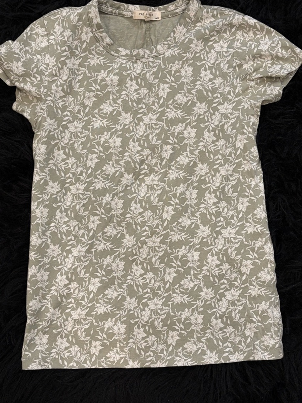 Rag & Bone All Over Mint Julie T- Shirt